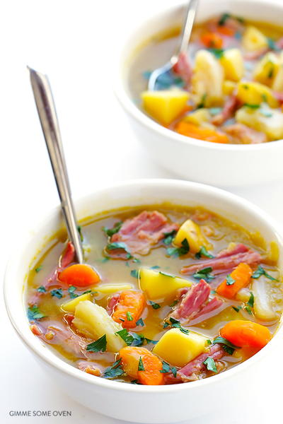 Slow Cooked Corned Beef and Cabbage Soup Slow Cooked Corned Beef and Cabbage Soup