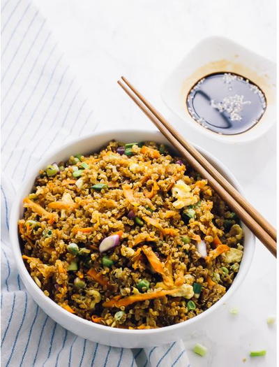 15 Minute Quinoa Fried Rice 15 Minute Quinoa Fried Rice