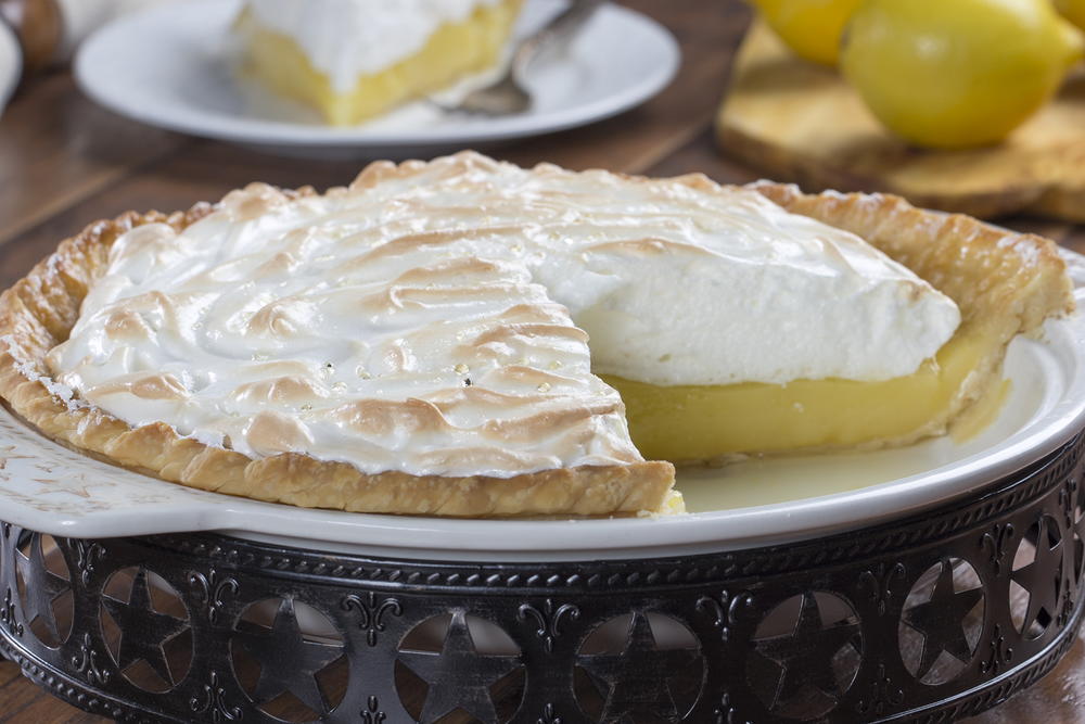 Lincoln s Lemon Custard Pie MrFood Lincoln s Lemon Custard Pie MrFood