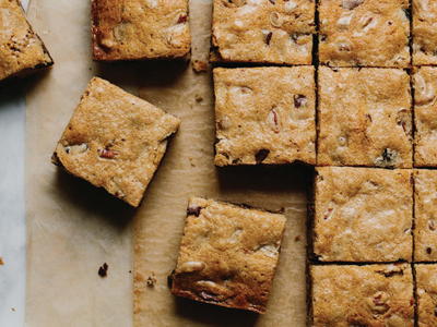 Browned-Butter Date Blondies Browned-Butter Date Blondies