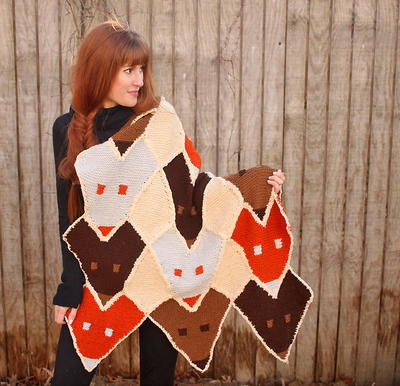 Foxy Baby Blanket Foxy Baby Blanket