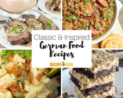 German Food Recipes 23 Classic Dishes German Food Recipes 23 Classic Dishes