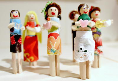 Cool Clothespin Doll Cool Clothespin Doll