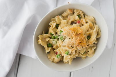 Comforting Retro Tuna Noodle Casserole Comforting Retro Tuna Noodle Casserole