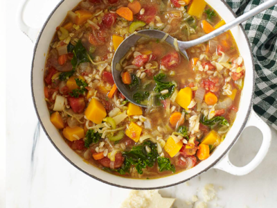 Kale and Farro Soup
