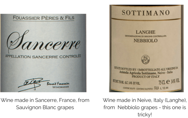 How to Read Wine Labels by Appellation Infographic How to Read Wine Labels by Appellation Infographic