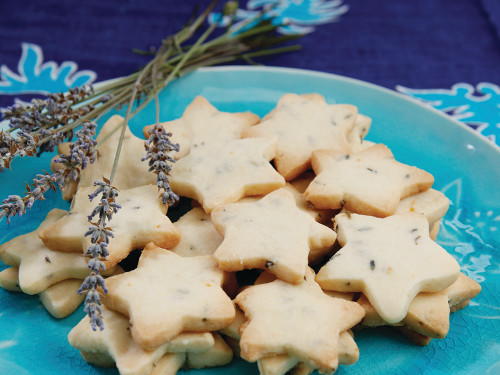 Lavender Shortbread Lavender Shortbread
