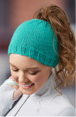Trendy Knit Bun Hat Trendy Knit Bun Hat
