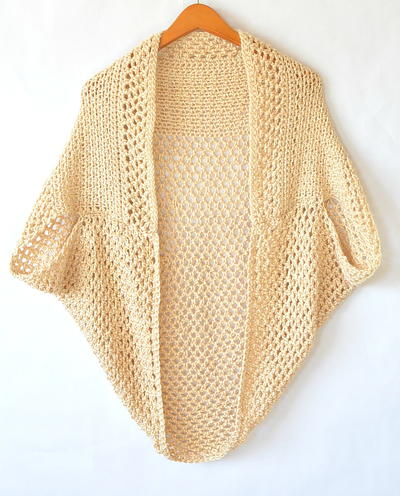 Light Mod Mesh Crochet Cardigan Light Mod Mesh Crochet Cardigan