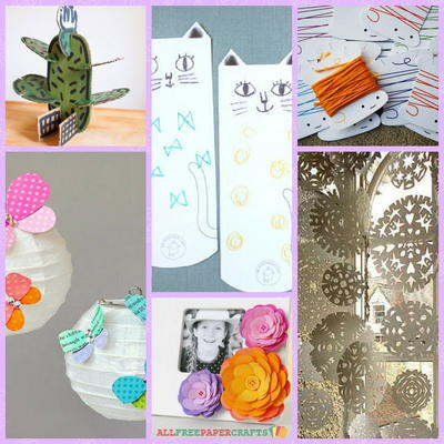 25+ Easy Paper Crafts: Christmas, Printables, and More 25+ Easy Paper Crafts: Christmas, Printables, and More