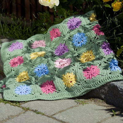 Flower Field Throw Flower Field Throw