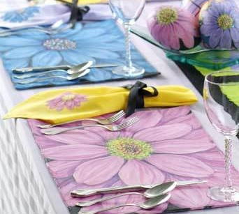 Dandy Daisies Easter Table Setting Dandy Daisies Easter Table Setting