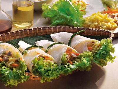 Fresh Pork Salad Rolls Fresh Pork Salad Rolls
