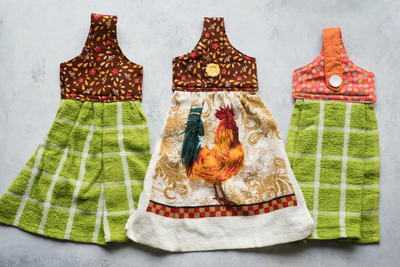 Sewn Hanging Dish Towel Pattern Sewn Hanging Dish Towel Pattern