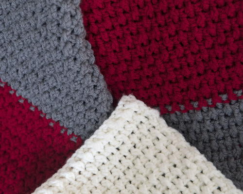 Quick and Easy Color Block Throw Quick and Easy Color Block Throw