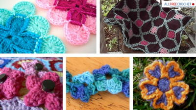 26 Crochet Flower Patterns and Accessories for Spring 26 Crochet Flower Patterns and Accessories for Spring