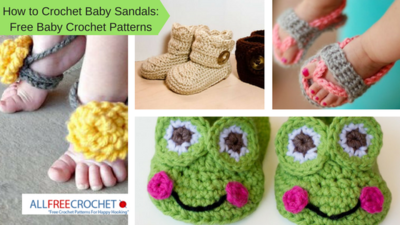 How to Crochet Baby Sandals: 24 Free Baby Crochet Patterns How to Crochet Baby Sandals: 24 Free Baby Crochet Patterns