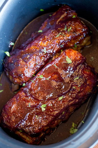 Slow Cooker Barbecue Ribs Slow Cooker Barbecue Ribs