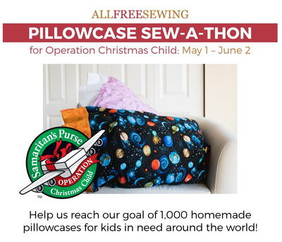 Pillowcase Sew-a-Thon for Operation Christmas Child Pillowcase Sew-a-Thon for Operation Christmas Child