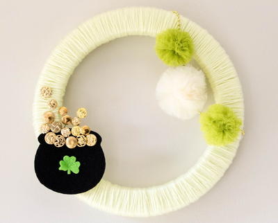 DIY St. Patrick's Day Wreath DIY St. Patrick's Day Wreath