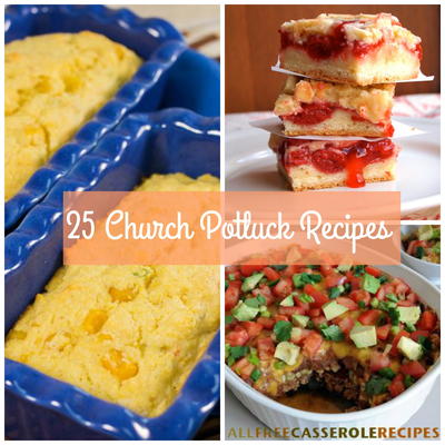 25 Church Potluck Recipes