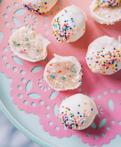 Funfetti Cake Batter Bites Funfetti Cake Batter Bites