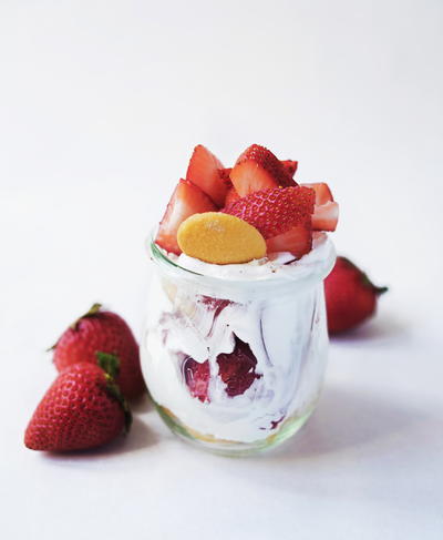 Strawberry Shortcake in a Jar Strawberry Shortcake in a Jar