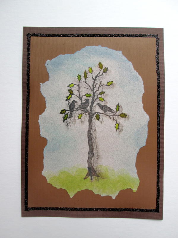 Birds in the Tree Card Birds in the Tree Card