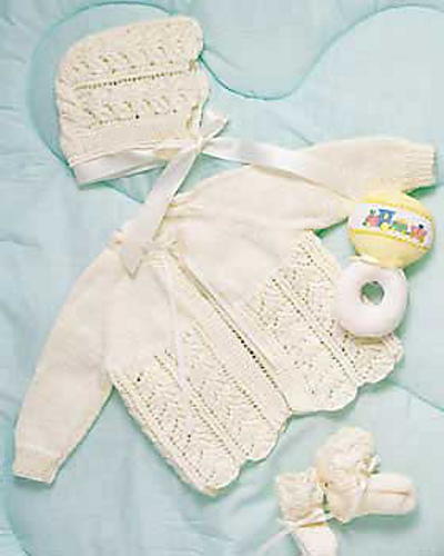Baby Layette Knitting Pattern Baby Layette Knitting Pattern