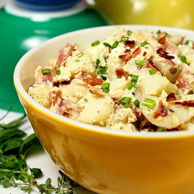 Sour Cream and Bacon Potato Salad Sour Cream and Bacon Potato Salad