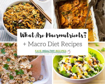 What Are Macronutrients Macro Diet Recipes