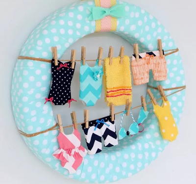 Summer Swimsuit Wreath Summer Swimsuit Wreath