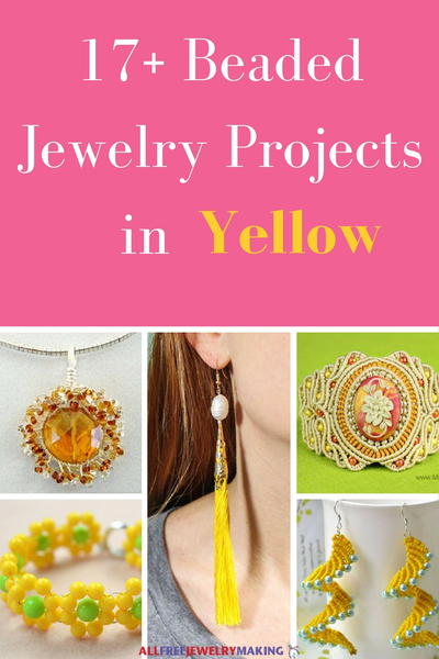 Beautiful Beading Patterns: 17+ DIY Jewelry Projects in Yellow Beautiful Beading Patterns: 17+ DIY Jewelry Projects in Yellow