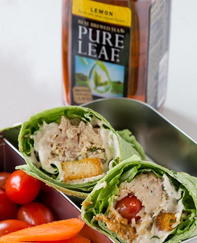 Slow Cooker Chicken Caesar Salad Wraps Slow Cooker Chicken Caesar Salad Wraps