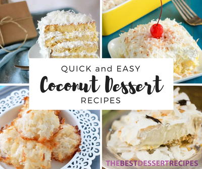 Coconut Dessert Recipes Coconut Dessert Recipes