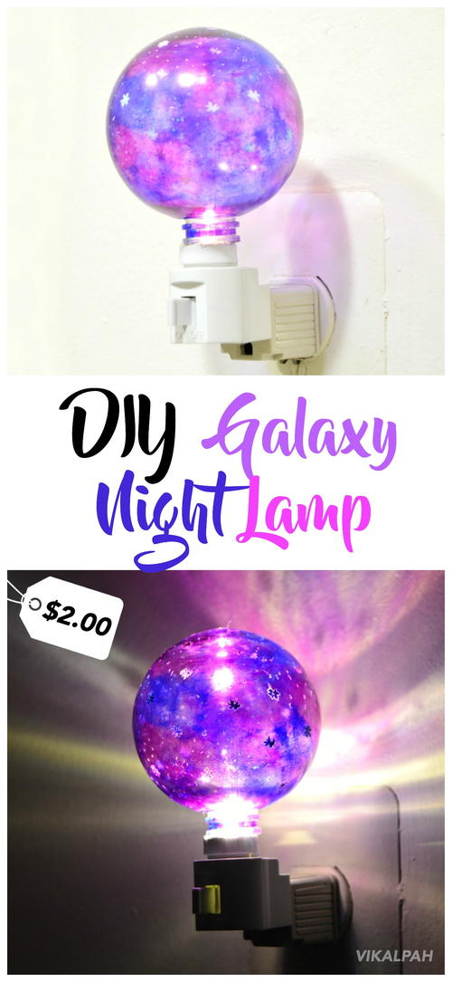 DIY Galaxy Night Lamp DIY Galaxy Night Lamp