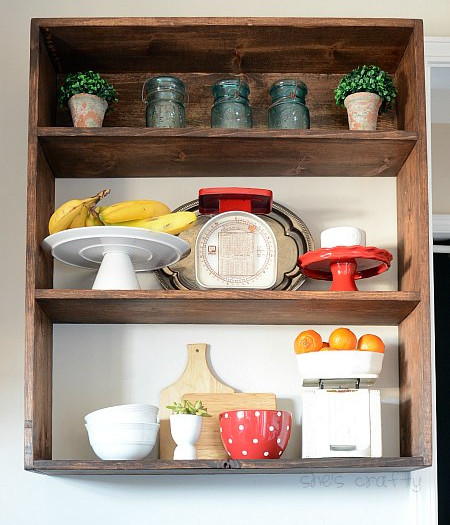 Rustic Wooden DIY Wall Shelf Rustic Wooden DIY Wall Shelf