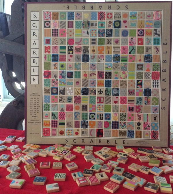 Turn Your Old Scrabble Board Into Art (Doubles as a Game!) Turn Your Old Scrabble Board Into Art (Doubles as a Game!)
