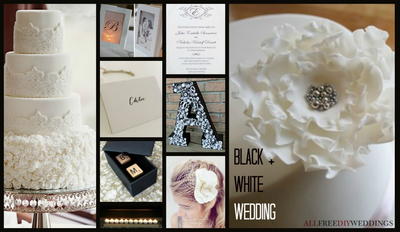 Black and White Wedding Black and White Wedding