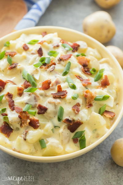 Classic Potato Salad with Bacon Classic Potato Salad with Bacon