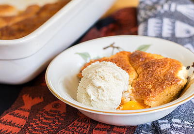 Mamas Southern Peach Cobbler Mama's Southern Peach Cobbler