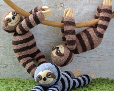 Sock Sloth Plushie Pattern Sock Sloth Plushie Pattern