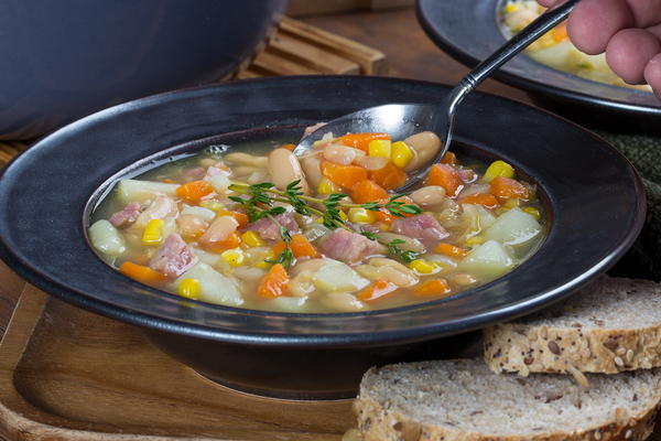 Leftover Ham Bone Soup
