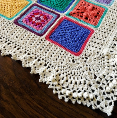 Vibrantly Vintage Crochet Edging Pattern Vibrantly Vintage Crochet Edging Pattern