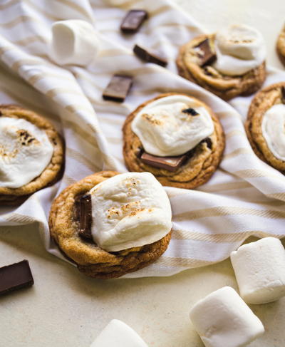 Toasted S'mores Cookies Toasted S'mores Cookies