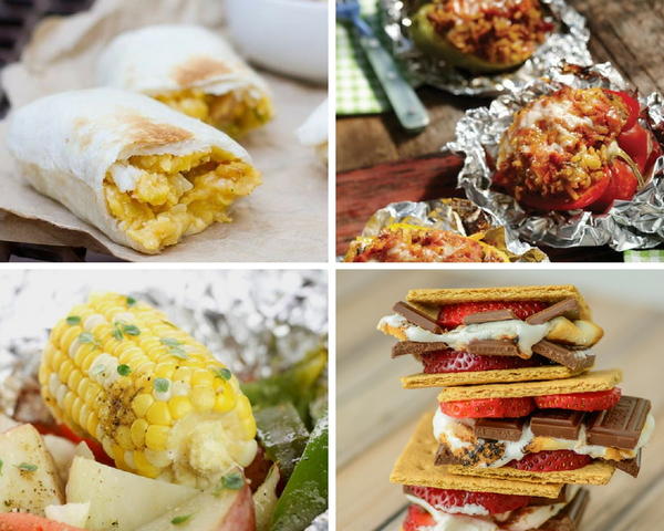 Campfire Breakfast Burritos Campfire Breakfast Burritos