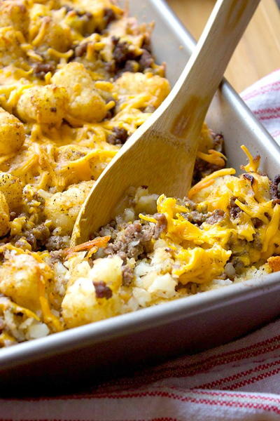 Hillbilly Hamburger Casserole Hillbilly Hamburger Casserole