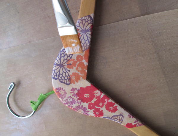 Gently brush additional medium onto the piece to attach and smooth. Gently brush additional medium onto the piece to attach and smooth.