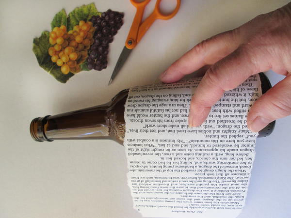 Tear out book page and check to make sure it will wrap around the entire circumference. Tear out book page and check to make sure it will wrap around the entire circumference.