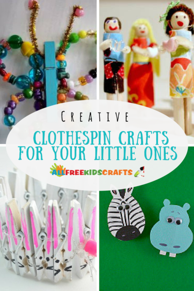 Creative Clothespin Crafts for Your Little Ones Creative Clothespin Crafts for Your Little Ones